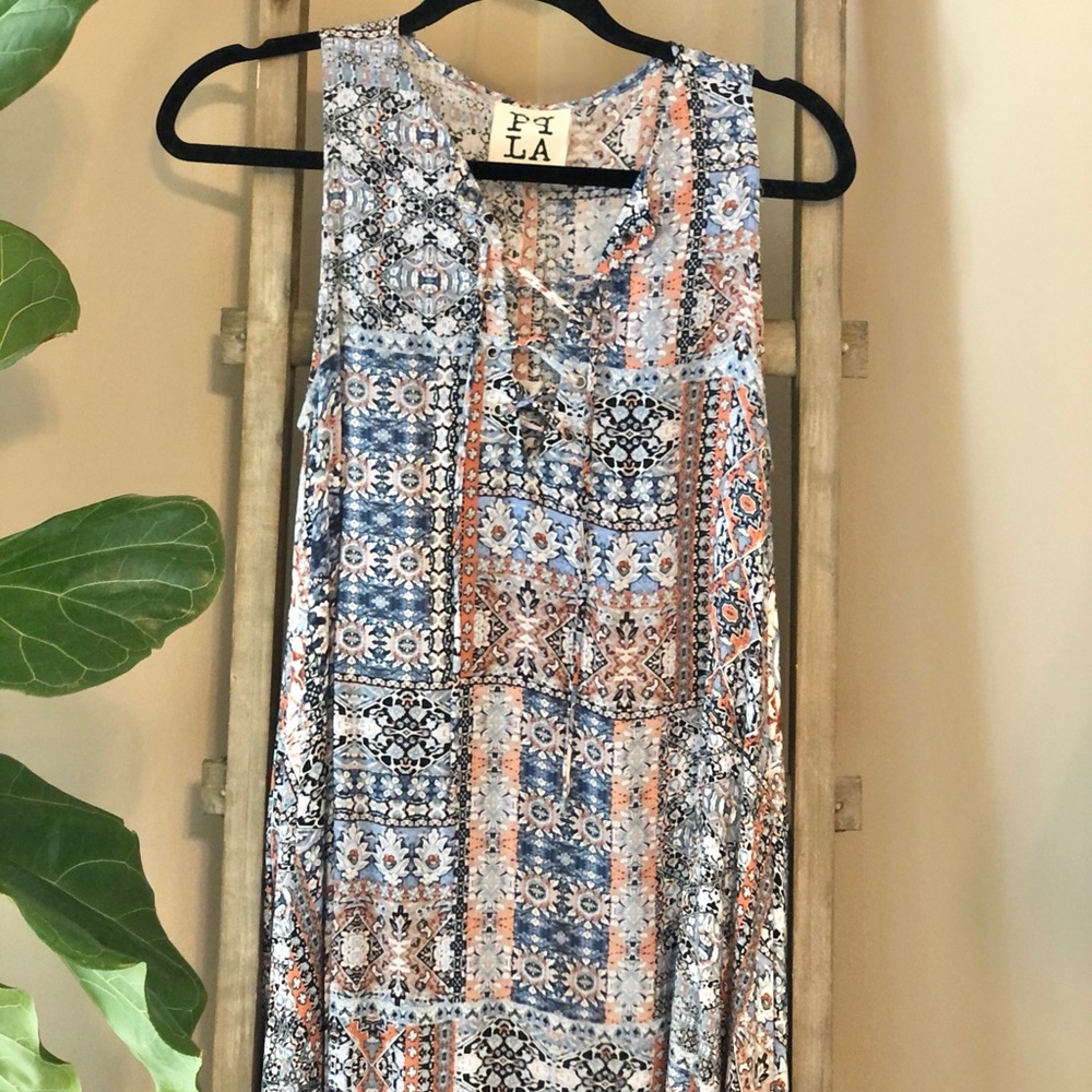 Patterned long tank